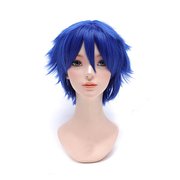 コスペディアウィッグ ツンツンショート ミディアムブルー