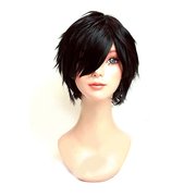 コスペディアウィッグ ツンツンショート レッドブラック