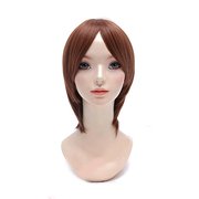 コスペディアウィッグ シンプルショート キャラメルブラウン