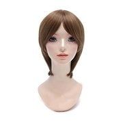 コスペディアウィッグ シンプルショート アッシュブラウン