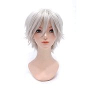 コスペディアウィッグ レイヤーショート アッシュシルバー