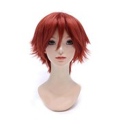 コスペディアウィッグ レイヤーショート ブラッドレッド