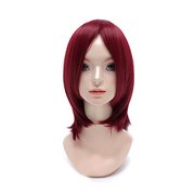コスペディアウィッグ シンプルボブ ボルドー