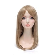 コスペディアウィッグ ミディアム 50cm ライトベージュ
