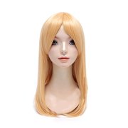 コスペディアウィッグ ミディアム 50cm カドミウムオレンジ