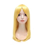 コスペディアウィッグ ミディアム 50cm イエロー