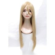 コスペディアウィッグ ロングストレート 80cm シャイニーゴールド