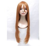 コスペディアウィッグ ロングストレート 80cm キャラメル