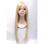 コスペディアウィッグ ロングストレート 80cm カスタード