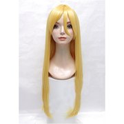 コスペディアウィッグ ロングストレート 80cm イエロー