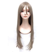 コスペディアウィッグ ロングストレート 80cm マットシルバー