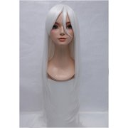 コスペディアウィッグ ロングストレート 80cm クリアホワイト
