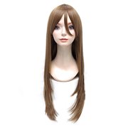 コスペディアウィッグ ロングストレート 80cm アッシュブラウン