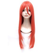 コスペディアウィッグ ロングストレート 80cm ラッカーレッド