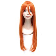 コスペディアウィッグ ロングストレート 80cm スパニッシュオレンジ