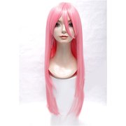 コスペディアウィッグ ロングストレート 80cm ピーチピンク