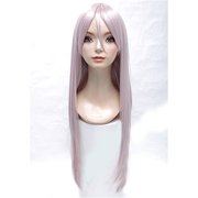 コスペディアウィッグ ロングストレート 80cm ピンクホワイト