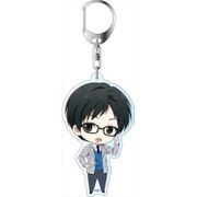 アイドリッシュセブン 描き起こし アクリルキーホルダー 岡崎凛人 [最長9cm]