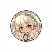 異世界魔王と召喚少女の奴隷魔術 BIG缶バッジ デフォルメ エデルガルト [キャラクターグッズ]
