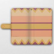ゆるキャン△ 手帳型スマホケース 汎用Lサイズ なでしこ/ブランケット柄 [キャラクターグッズ]