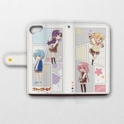 こみっくがーるず 手帳型スマホケース iPhone 6/iPhone 7/iPhone 8兼用 SDキャラ [キャラクターグッズ]