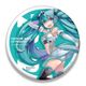 初音ミク レーシングVer.2012 ビッグ缶バッジ 10th記念デザイン 2 [キャラクターグッズ]