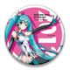 初音ミク レーシングVer.2013 ビッグ缶バッジ 10th記念デザイン 1 [キャラクターグッズ]