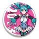 初音ミク レーシングVer.2013 ビッグ缶バッジ 10th記念デザイン 2 [キャラクターグッズ]