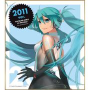 初音ミク レーシングVer.2011 ミニ色紙 10th記念デザイン 2 [キャラクターグッズ]