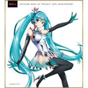 初音ミク レーシングVer.2013 ミニ色紙 10th記念デザイン 1 [キャラクターグッズ]