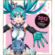 初音ミク レーシングVer.2013 ミニ色紙 10th記念デザイン 2 [キャラクターグッズ]