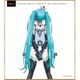初音ミク レーシングVer.2013 ミニ色紙 10th記念デザイン 5 [キャラクターグッズ]