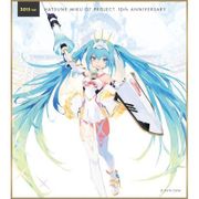 初音ミク レーシングVer.2015 ミニ色紙 10th記念デザイン 1 [キャラクターグッズ]