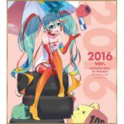 初音ミク レーシングVer.2016 ミニ色紙 10th記念デザイン 3 [キャラクターグッズ]