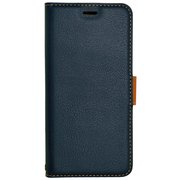 3975XZ2C (NV×BR) [Xperia XZ2 Compact 薄型手帳ケース サイドマグネット SLIM FIT ネイビー×ブラウン]