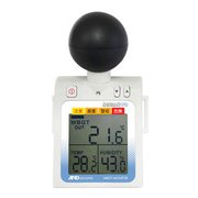 AD5698 [携帯型 黒球付き 熱中症計 みはりん坊プロ]