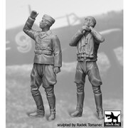 HAUF32042 [1/32スケール レジン製ミリタリーフィギュア ドイツ空軍パイロット 1940～45年セット No.2 (HAUF32040 ＋ HAUF32041)]