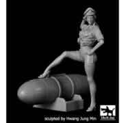 HAUF32034 [1/32スケール レジン製女性フィギュア US ピンナップ No.3]