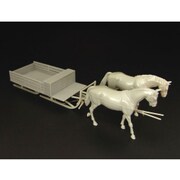 HAUHLM35004 [1/35スケール AFV アクセサリー＆キット HS-3 500kg 馬橇 レジンキット]