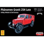 AHK72910 [1/72スケール ミリタリーシリーズ フェノーメン グラニット 25H ドイツ郵便/チェコスロバキア救急車]