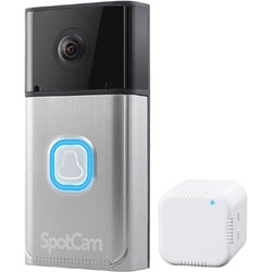 クラウド対応ビデオドアベル SpotCam Ring
