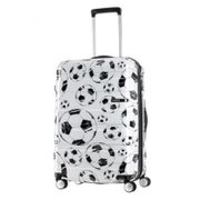スーツケース HS エムブイプラス DLX スピナー69 エキスパンダブル AT9-003 HS MV+ DELUXE SPINNER69 EXP WHITE SOCCER PRINT