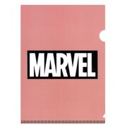 MARVEL A4クリアファイル ロゴ ピンク [キャラクターグッズ]