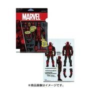 MARVEL A4クリアファイル デッドプール 模型柄 [キャラクターグッズ]