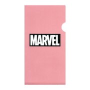 MARVEL チケットファイル ロゴ ピンク [キャラクターグッズ]