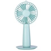 台座ミラー付きハンド扇風機 グリーン IQ-MI-FAN-GR
