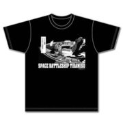 宇宙戦艦ティラミス Tシャツ コックピット柄 ブラック M [キャラクター衣料品]