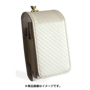 gloカーボンレザーホルダータイプケース パールホワイト ac-z-0254 pearlwhite