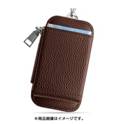 gloトゴ革調レザーカラビナポーチケース ブラウン ac-z-0218 brown