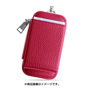 gloトゴ革調レザーカラビナポーチケース レッド ac-z-0218 red